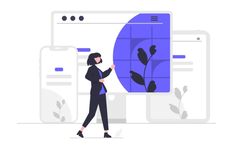 Responsive WordPress website design for mobile and desktop